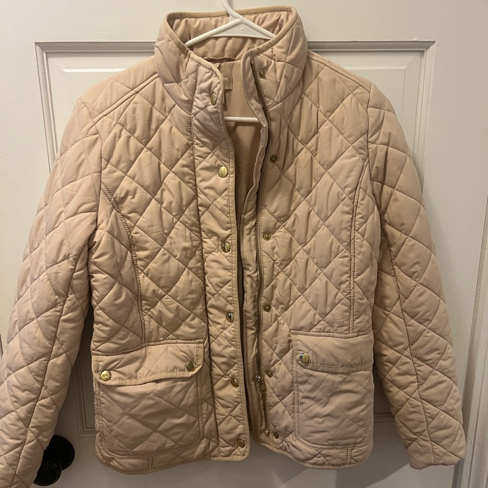 Women’s J.Crew Quilted Jacket- only worn once!